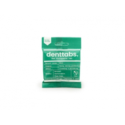 Tandpasta Tabletten Met Fluor (Mint) - Denttabs
